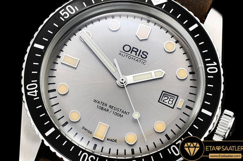 Or015a Oris Divers 7720 Ssle Silver Grey Zzf Asia 2836 08 08