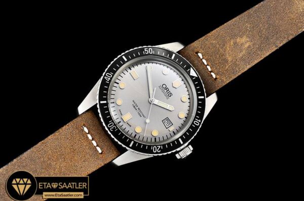 Or015a Oris Divers 7720 Ssle Silver Grey Zzf Asia 2836 09 09