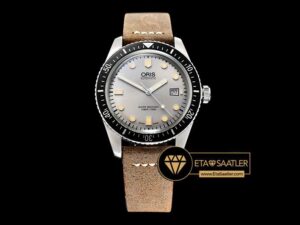 Or015a Oris Divers 7720 Ssle Silver Grey Zzf Asia 2836 10 10