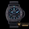 Panerai Luminor Submersible CarboTech PAM1616 Karbon Kasa Mavi İndeksli Kadran ETA