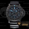 Panerai Luminor Submersible CarboTech PAM979RU Karbon Kasa Mavi Kadran ETA