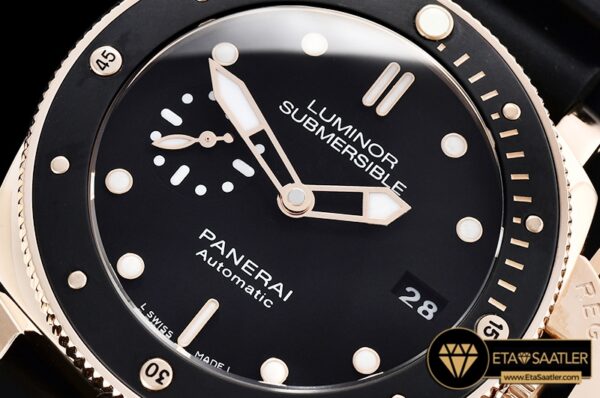 Pn684tru pam684 lum sub 1950 3 day 42mm rgru blk zf p9010 13