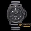 Panerai Luminor Submersible CarboTech PAM979RU Karbon Kasa Siyah Kadran ETA