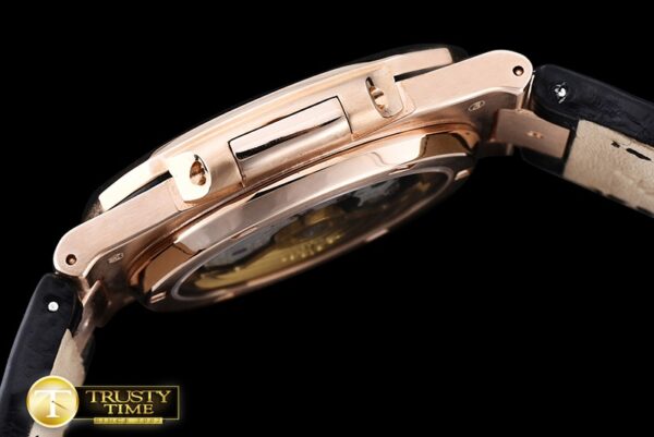 Pp0197 Nautilis Jumbo 18k Wrapped Rgle Black Bp Miyota 9015 18 01