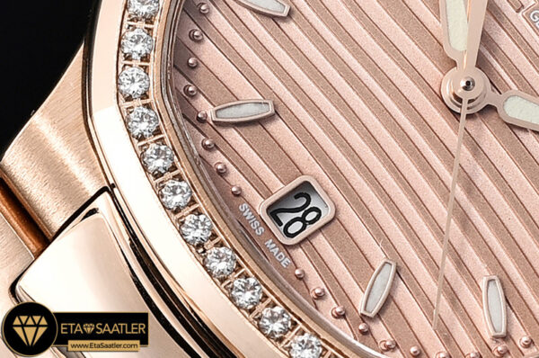 Pp0272a patek nautilus 33mm diam rgrg rose gold pf miyota 9015 pp0272a 2