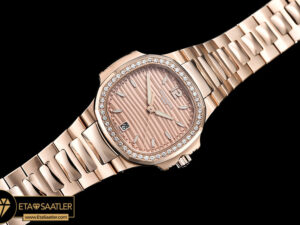 Pp0272a Patek Nautilus 33mm Diam Rgrg Rose Gold Pf Miyota 9015 Pp0272a 4