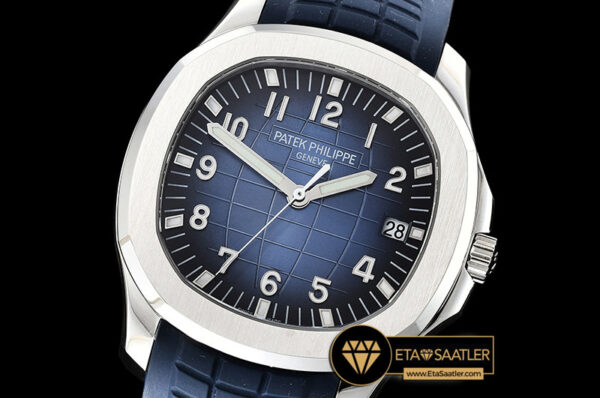 Pp0288 aquanaut ref.5168 42mm ssru bluenum pf asia 2824 mod pp0288