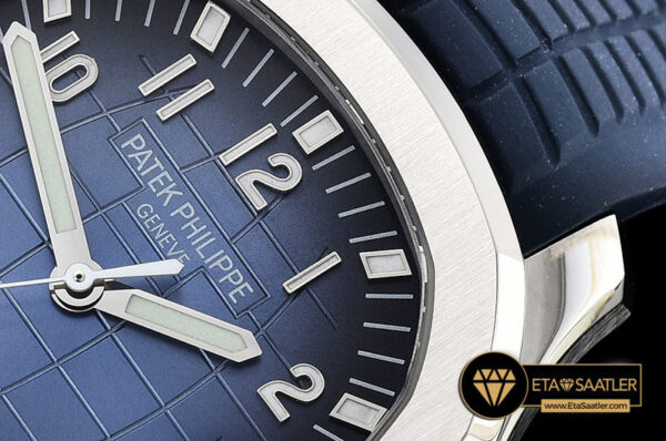 Pp0288 aquanaut ref.5168 42mm ssru bluenum pf asia 2824 mod pp0288 1