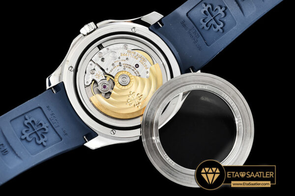 Pp0288 aquanaut ref.5168 42mm ssru bluenum pf asia 2824 mod pp0288 11