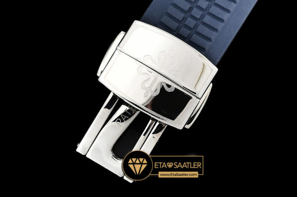 Pp0288 aquanaut ref.5168 42mm ssru bluenum pf asia 2824 mod pp0288 9