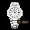 Patek Philippe Nautilus 5711 Çelik Kasa Beyaz Kadran ETA