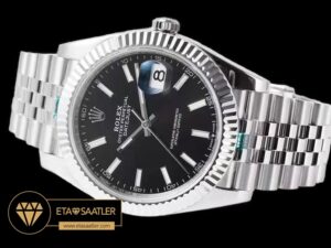 Rolex Datejust 3235 Clean Factory 41mm Siyah Kadran Jubile 3235 Super Clone ETA