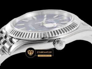 Rolex Datejust Mavi Kadran 41mm Jubile 3235 Super Clone ETA