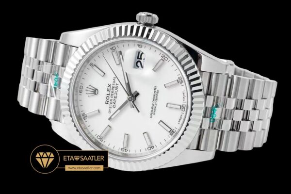 R2dj0406g rolex datejust beyaz kadran 41mm jubile 3235 super clone eta (5) 05