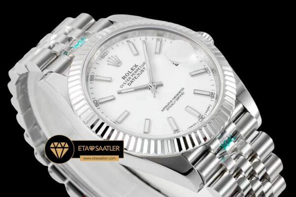 R2dj0406g rolex datejust beyaz kadran 41mm jubile 3235 super clone eta (7) 07