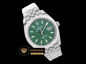 Rolex Datejust 41mm Yeşil Kadran 3235 Jubile Super Clone ETA