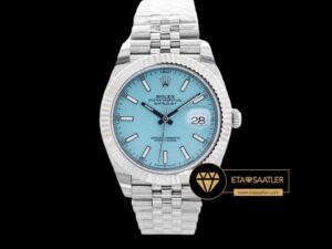 Rolex Datejust 41mm Tiffany Mavisi Kadran 3235 Super Clone ETA