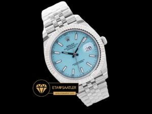 Rolex Datejust 41mm Tiffany Mavisi Kadran 3235 Super Clone ETA