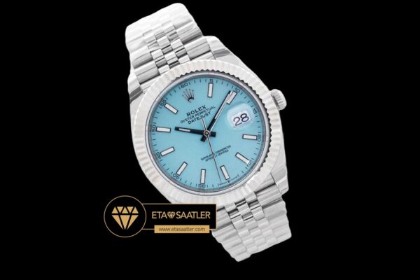 R2dj0418d rolex datejust 41mm tiffany mavisi kadran 3235 super clone eta (3) 02