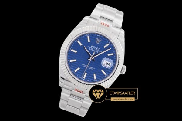 R2dj0419a rolex datejust 41mm desenli mavi kadran 3235 super clone eta (2) 09
