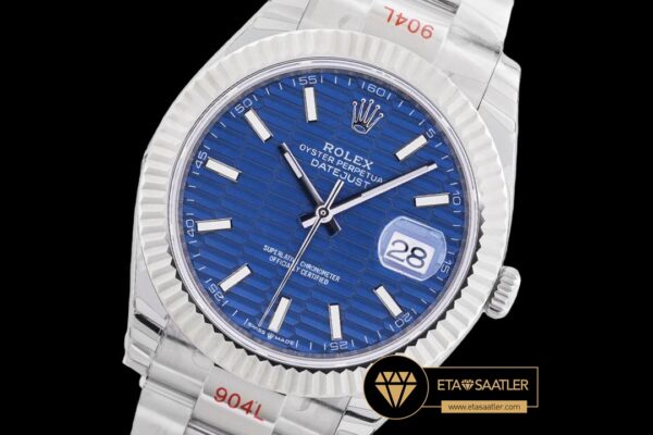 R2dj0419a rolex datejust 41mm desenli mavi kadran 3235 super clone eta (7) 05