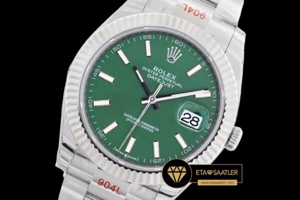 R2dj0419c rolex datejust 3235 yeşil kadran 41mm oyster super clone eta (7) 08
