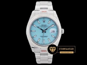 Rolex Datejust Tiffany Mavisi 41mm Kadran 3235 Oyster Super Clone ETA