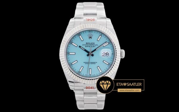 Rolex Datejust Tiffany Mavisi 41mm Kadran 3235 Oyster Super Clone ETA