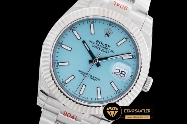 R2dj0419e rolex datejust tiffany mavisi 41mm kadran 3235 oyster super clone eta (7) 07