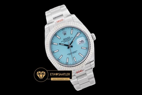 R2dj0419e rolex datejust tiffany mavisi 41mm kadran 3235 oyster super clone eta (8) 08