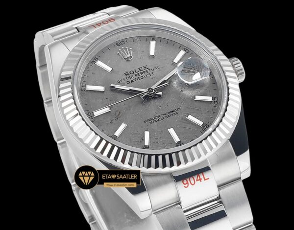 R2dj0424a rolex datejust gri göktaşı kadran 3235 oyster 41mm super clone eta (6) 06