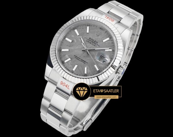 R2dj0424a rolex datejust gri göktaşı kadran 3235 oyster 41mm super clone eta (8) 08