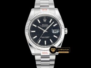 Rolex Datejust Mavi Lapis Kadran 3235 Oyster 41mm Super Clone ETA