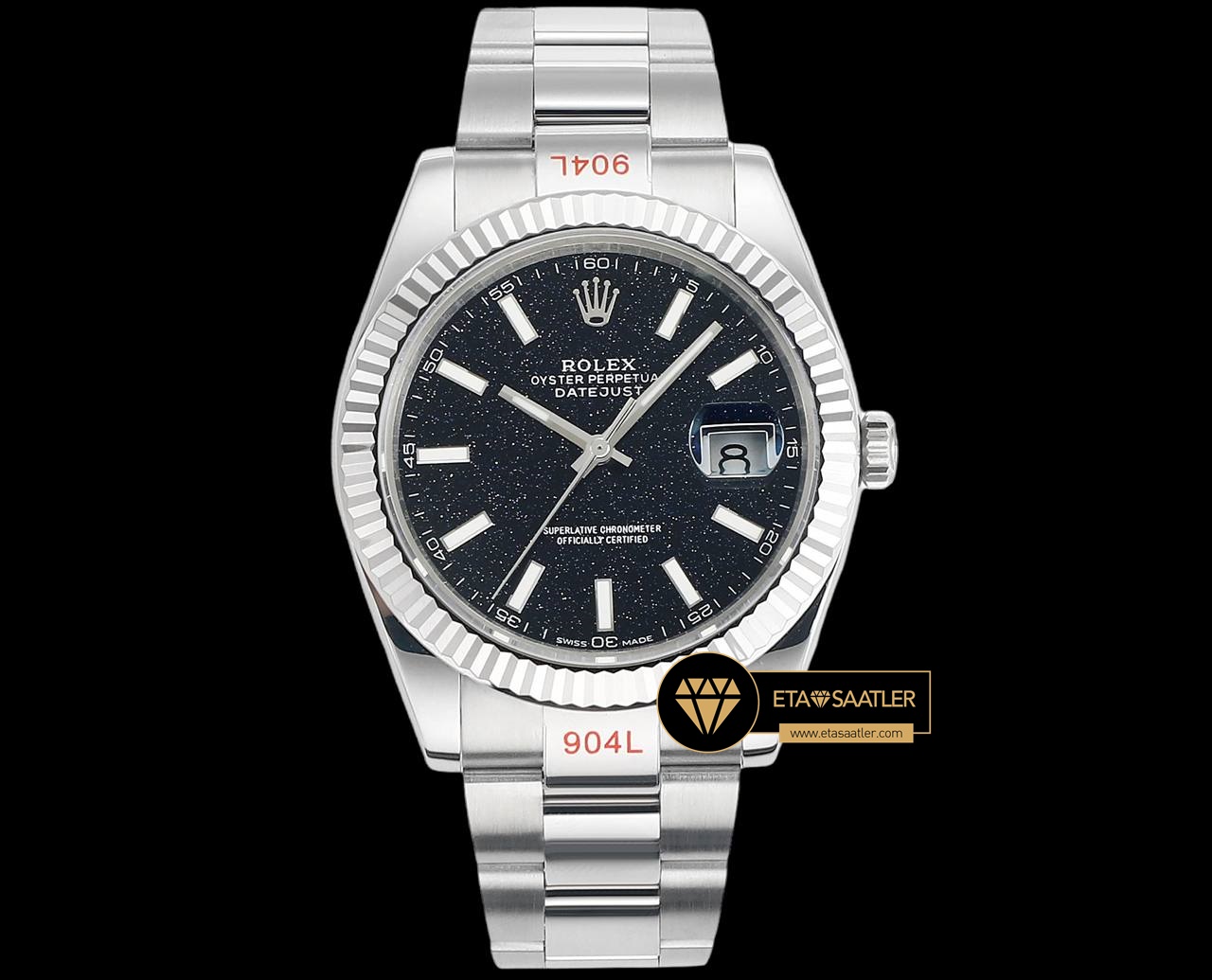 Rolex Datejust Mavi Lapis Kadran 3235 Oyster 41mm Super Clone ETA