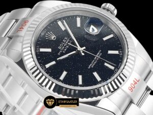 Rolex Datejust Mavi Lapis Kadran 3235 Oyster 41mm Super Clone ETA