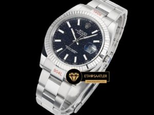 Rolex Datejust Mavi Lapis Kadran 3235 Oyster 41mm Super Clone ETA