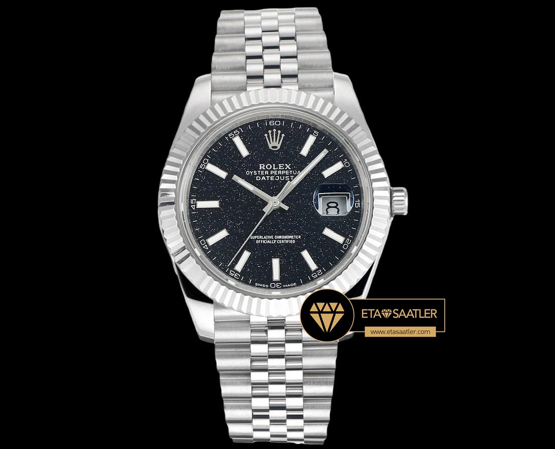 Rolex Datejust Mavi Lapis Kadran 41mm Jubile 3235 Super Clone ETA