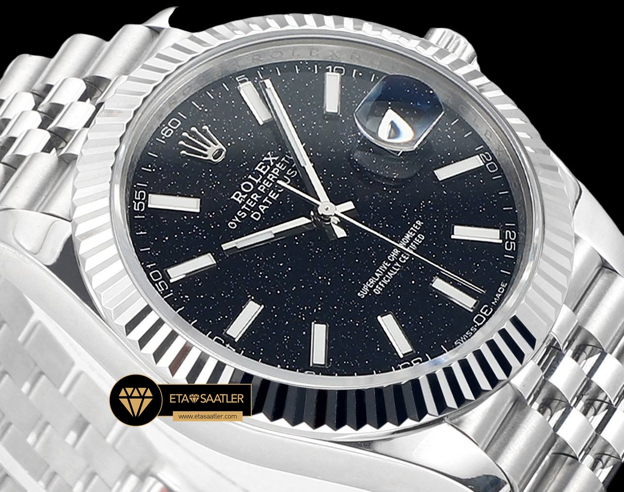 Rolex Datejust Mavi Lapis Kadran 41mm Jubile 3235 Super Clone ETA