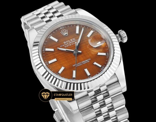 R2dj0424d jubile rolex datejust turuncu kadran 41mm jubile 3235 super clone eta (8) 08