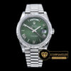 Rolex Day Date 228239 Yeşil Kadran 1:1 Super Clone ETA