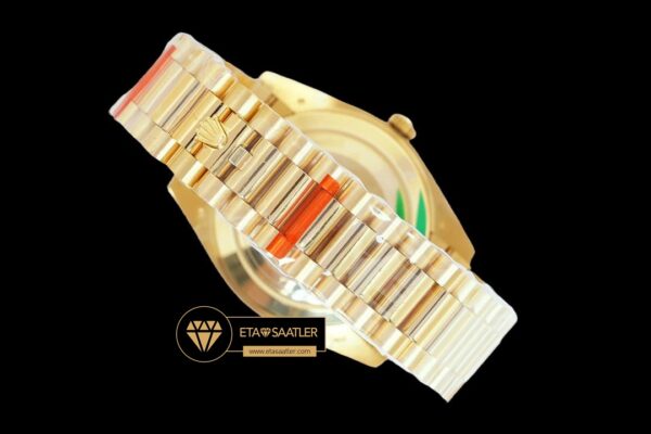 Rdd0265e rolex day date 40mm roma rakamlı yeşil kadran jubile kordon 11 super clone eta (3) 03