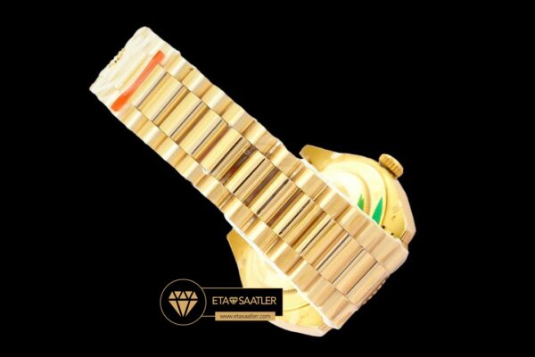 Rdd0265e rolex day date 40mm roma rakamlı yeşil kadran jubile kordon 11 super clone eta (4) 04