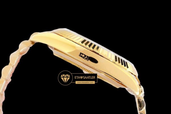 Rdd0265e rolex day date 40mm roma rakamlı yeşil kadran jubile kordon 11 super clone eta (5) 05