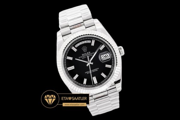 Rdd0266a rolex day date taşlı siyah kadran 40mm super clone eta (3) 03