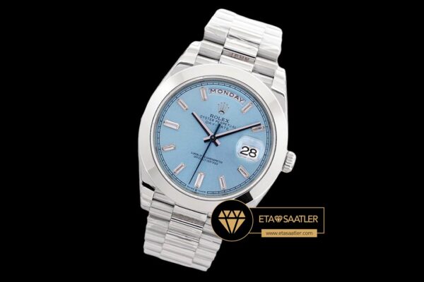 Rdd0266b rolex day date 40mm tiffany mavisi taşlı kadran 3255 super clone eta (2) 01