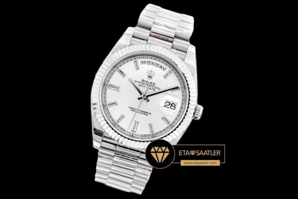 Rdd0266c rolex day date roma rakamlı gümüş kadran super clone eta (2) 01