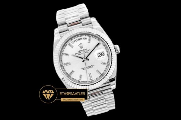 Rdd0266c rolex day date roma rakamlı gümüş kadran super clone eta (3) 02