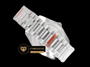Rolex Day Date Taşlı Gümüş Kadran 40mm Super Clone ETA