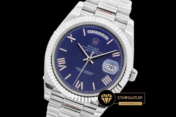 Rdd0266f rolex day date roma rakamlı mavi kadran super clone eta (8) 08