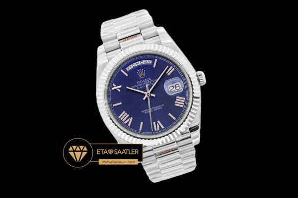 Rdd0266f rolex day date roma rakamlı mavi kadran super clone eta (9) 09